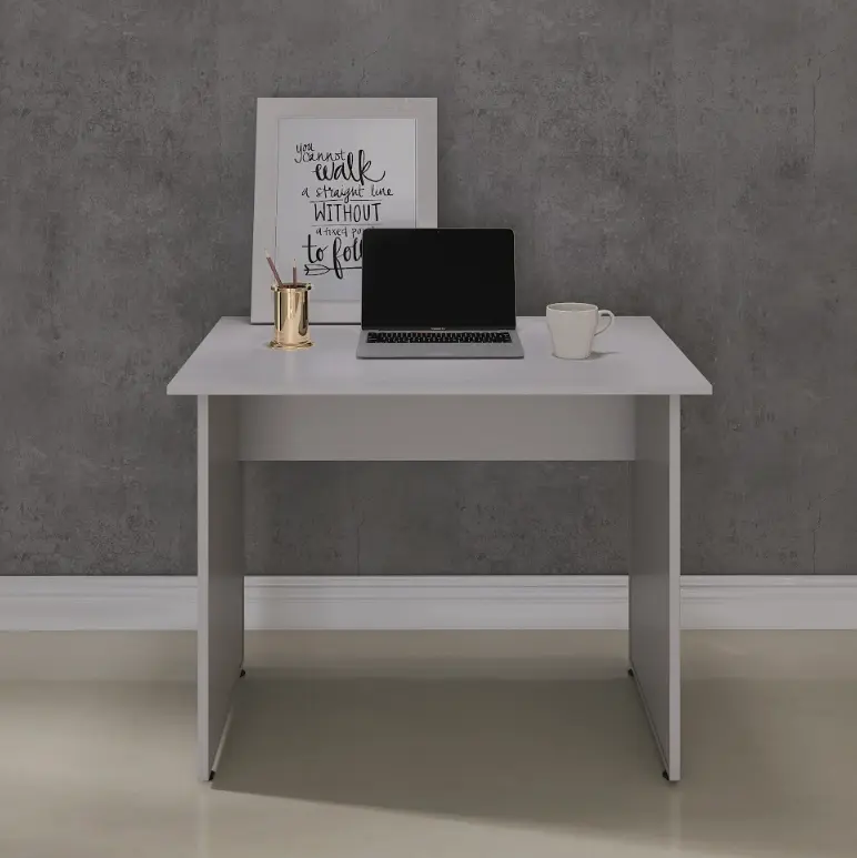 Mesa de Escritório 90x60 cm com Pé Painel