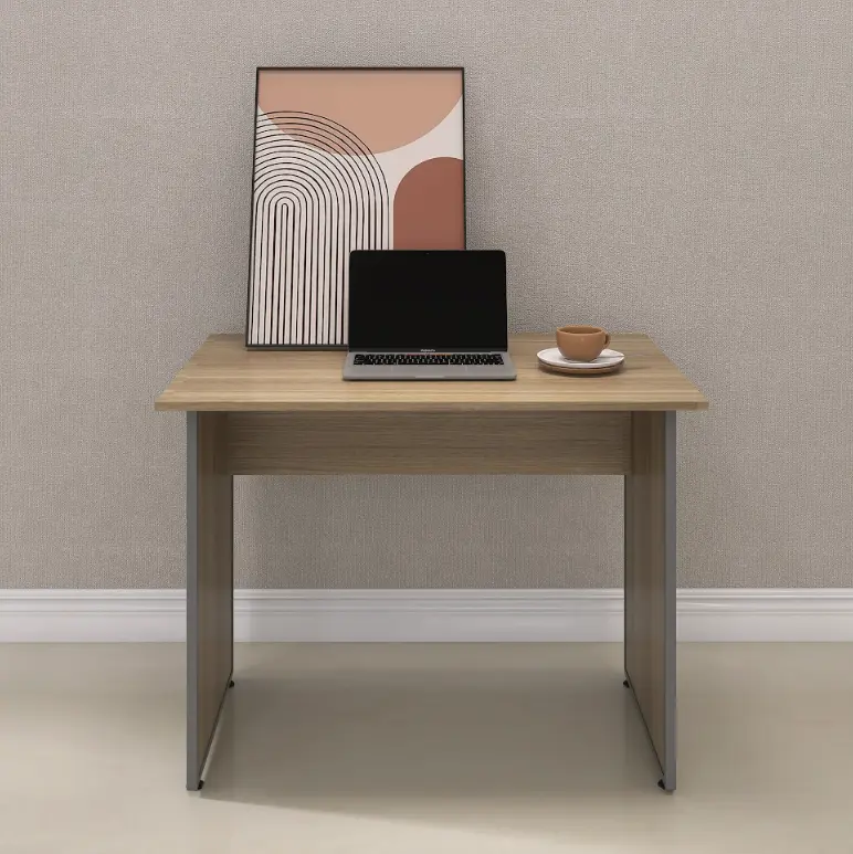 Mesa de Escritório 90x60 cm com Pé Painel