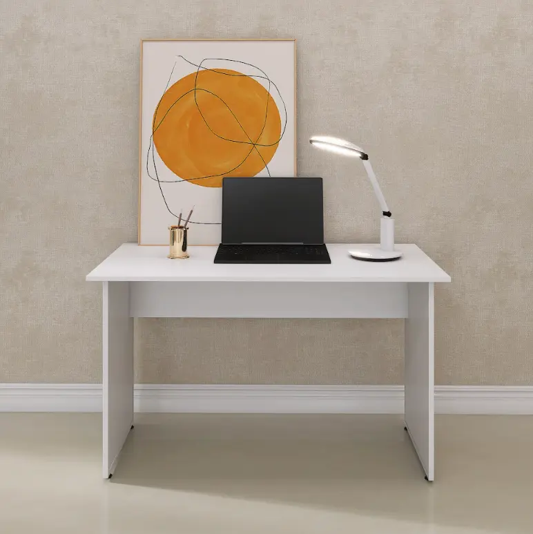 Mesa de Escritório 120 cm com Pé Painel