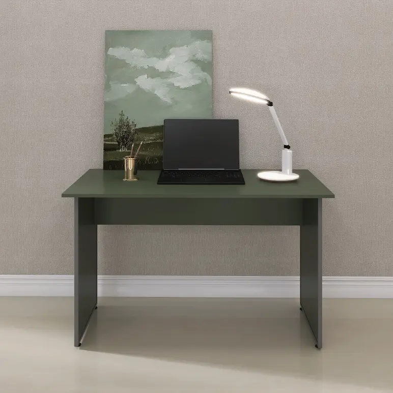 Mesa de Escritório 120 cm com Pé Painel