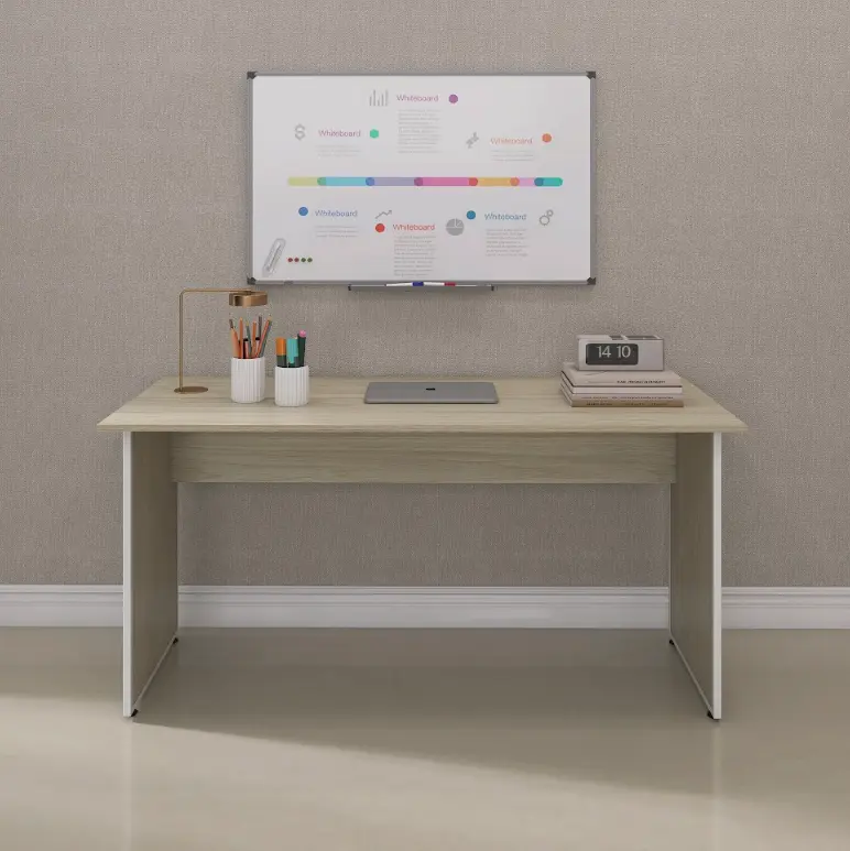 Mesa de Escritório 150 cm com Pé Painel