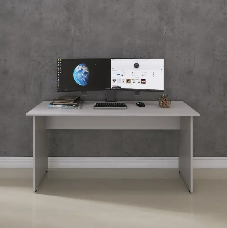 Mesa de Escritório 150 cm com Pé Painel