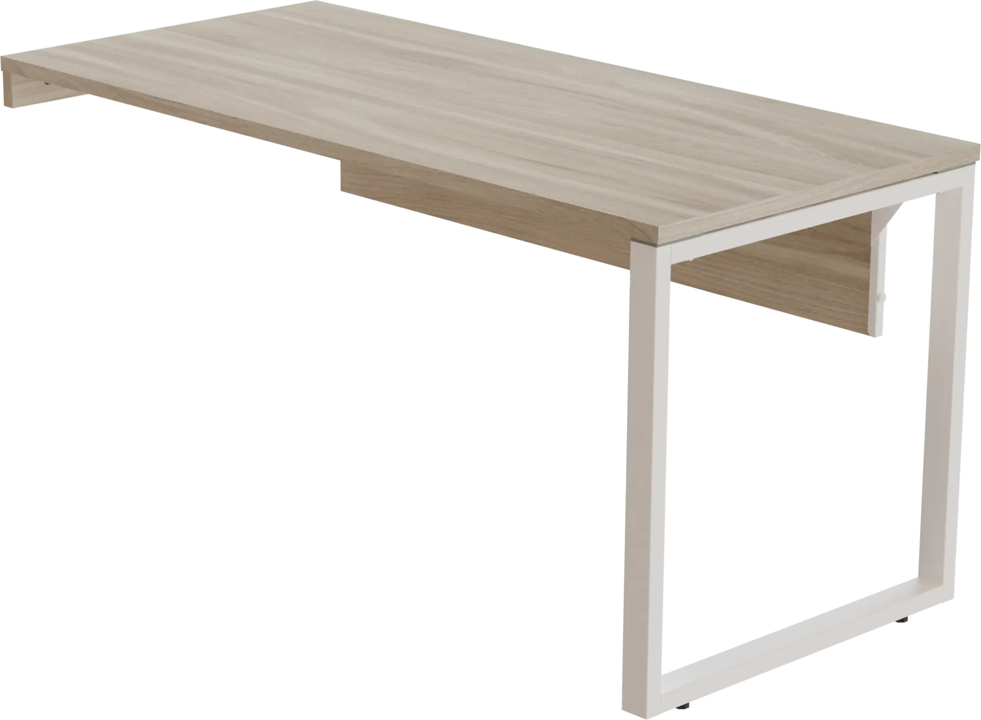 Mesa Diretiva Pé Quadro para Gaveteiro Lado Esquerdo 170 x 70 cm