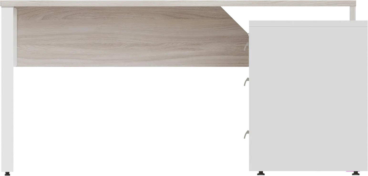 Mesa Diretiva Pé Quadro para Armário Lado Direito 170 x 70 cm