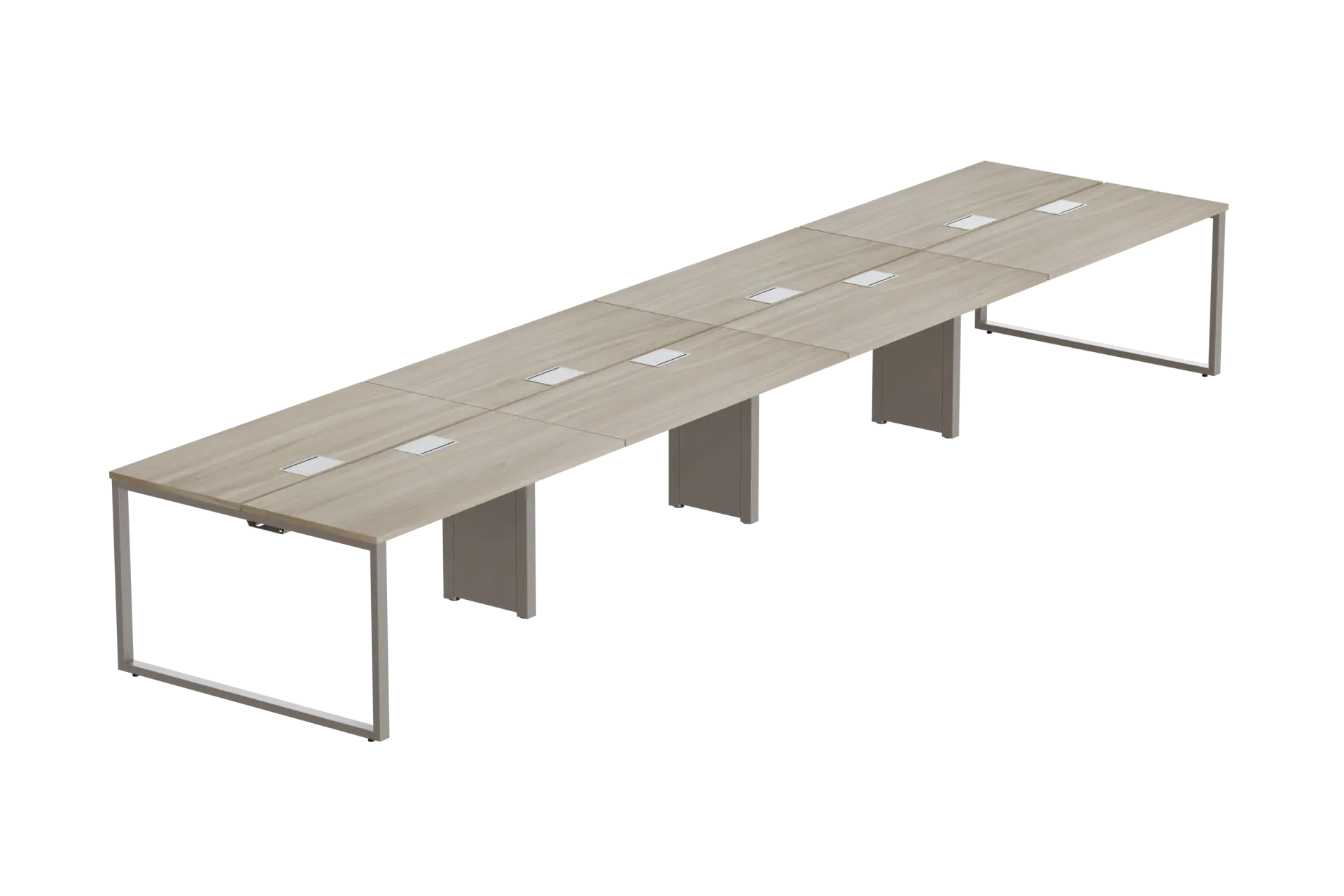 Plataforma Dupla Central Pé Quadro 74 x 120 x 120 cm