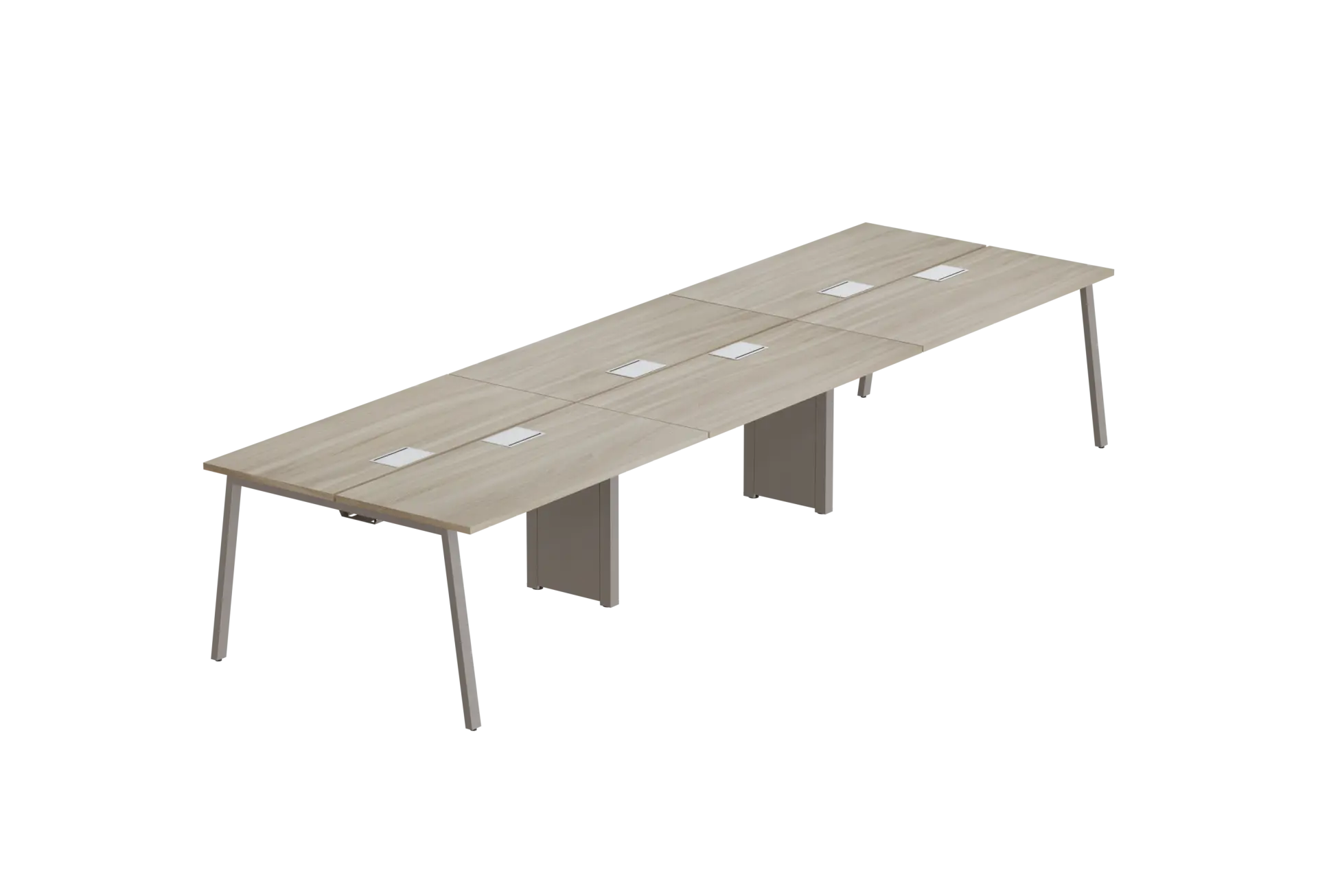Plataforma Dupla Central Pé Cavalete Eletrificada 74 x 135 x 131,5 cm