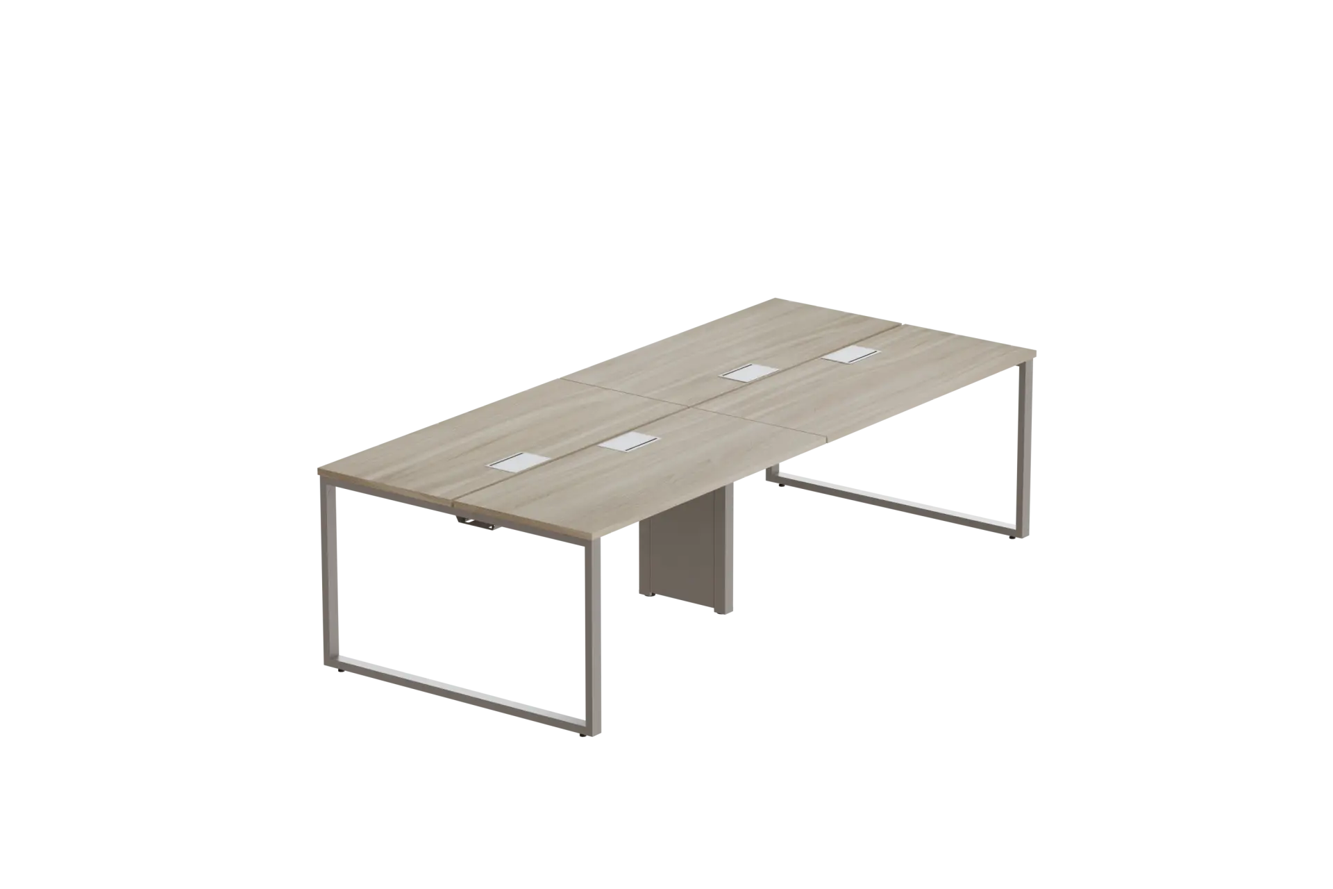Plataforma Dupla Central Pé Quadro Eletrificada 74 x 110 x 131,5 cm