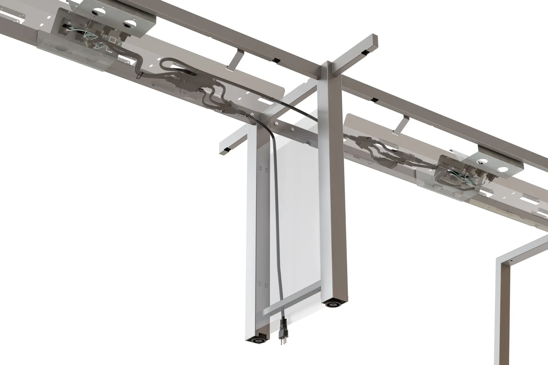 Plataforma Dupla Auxiliar Eletrificada 74 x 140 x 120 cm