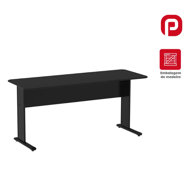 Mesa de Escritório Gerencial 150 cm — Maxxi Pandin