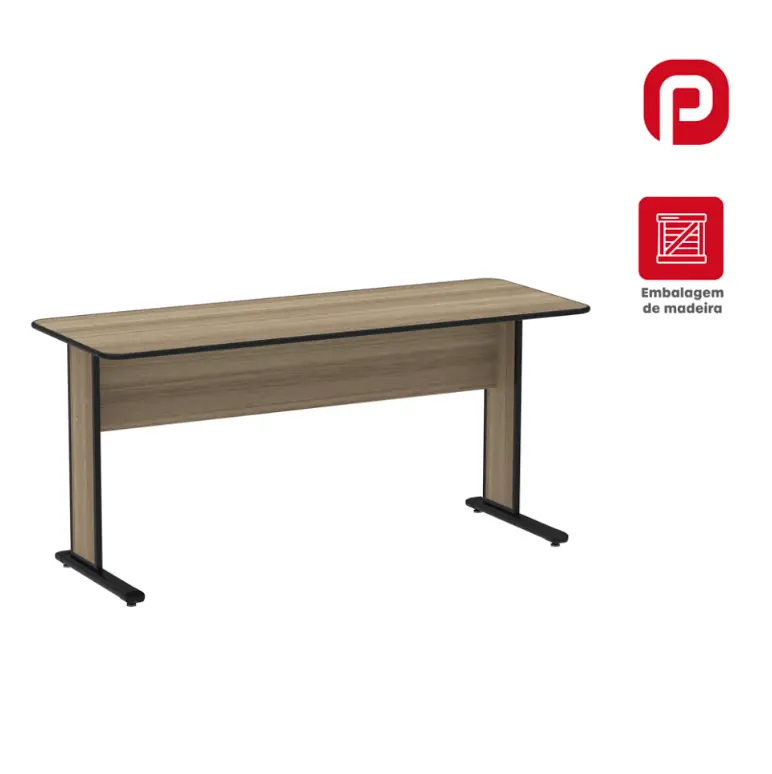 Mesa de Escritório Gerencial 150 cm — Maxxi Pandin