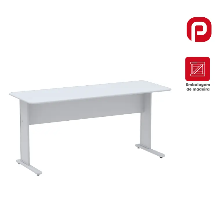 Mesa de Escritório Gerencial 150 cm — Maxxi Pandin