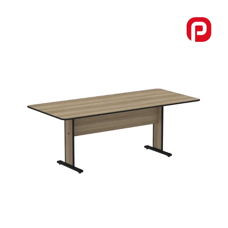 Mesa de Reunião Retangular 2,00 m — Maxxi Pandin