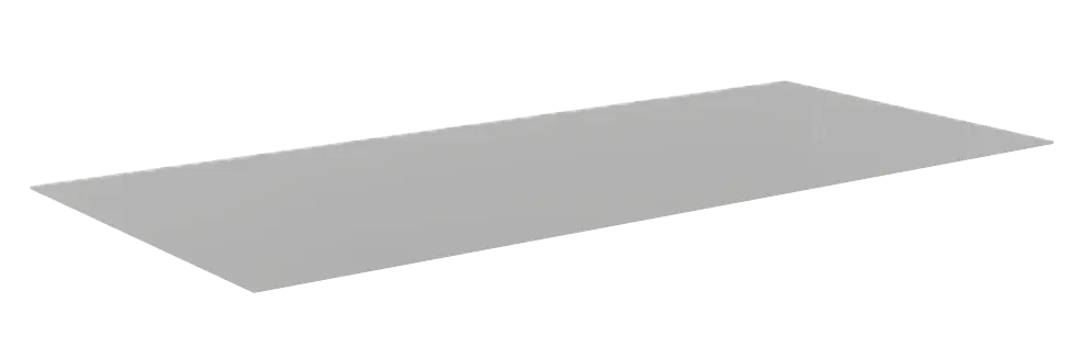 Tampo de Vidro para Mesa Diretiva 150 x 70 cm Prima Impact 40 Marzo Vitorino