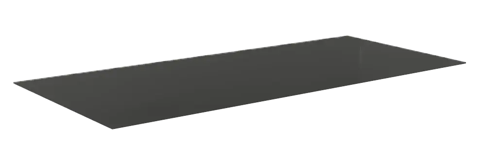Tampo de Vidro para Aparador 120 x 35 cm Prima Impact 40 Marzo Vitorino