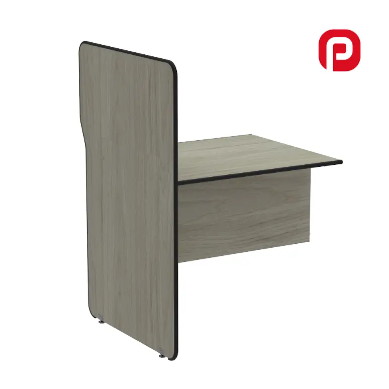 Estação de Atendimento Simples 80 cm Módulo de Expansão — Maxxi Pandin Estação de Atendimento Simples 80 cm Módulo de Expansão — Maxxi Pandin