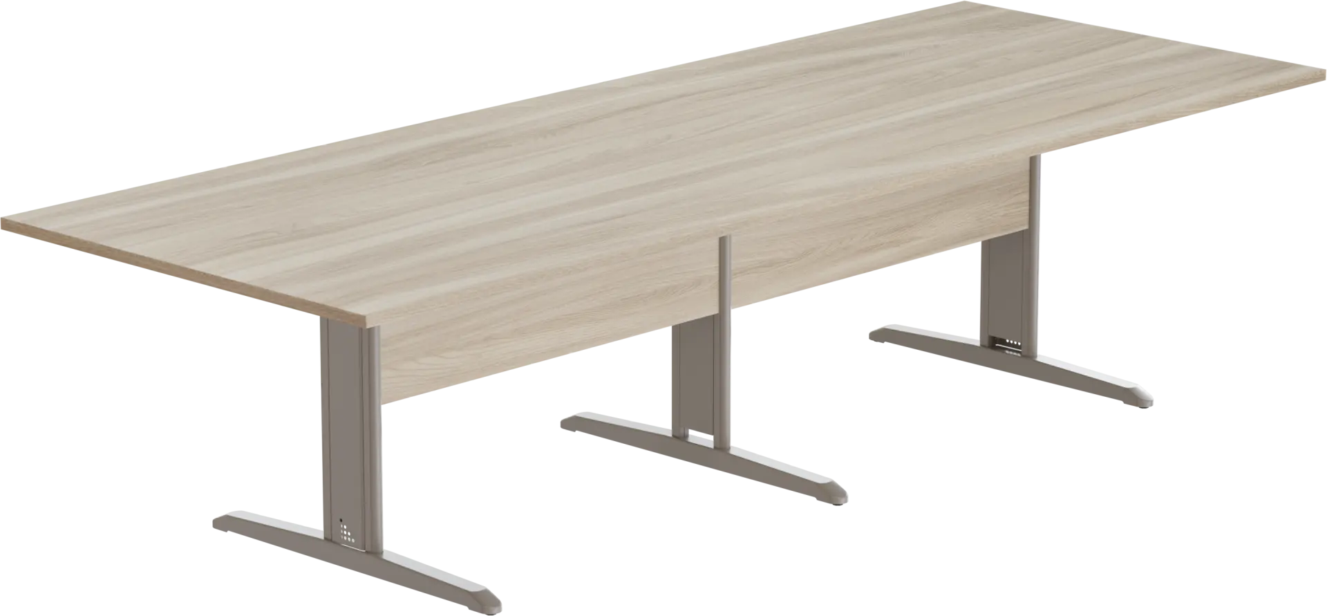 Mesa Reunião Retangular Bipartida - Frontal BP 300 x 110 cm - Romanzza Plus Marzo Vitorino