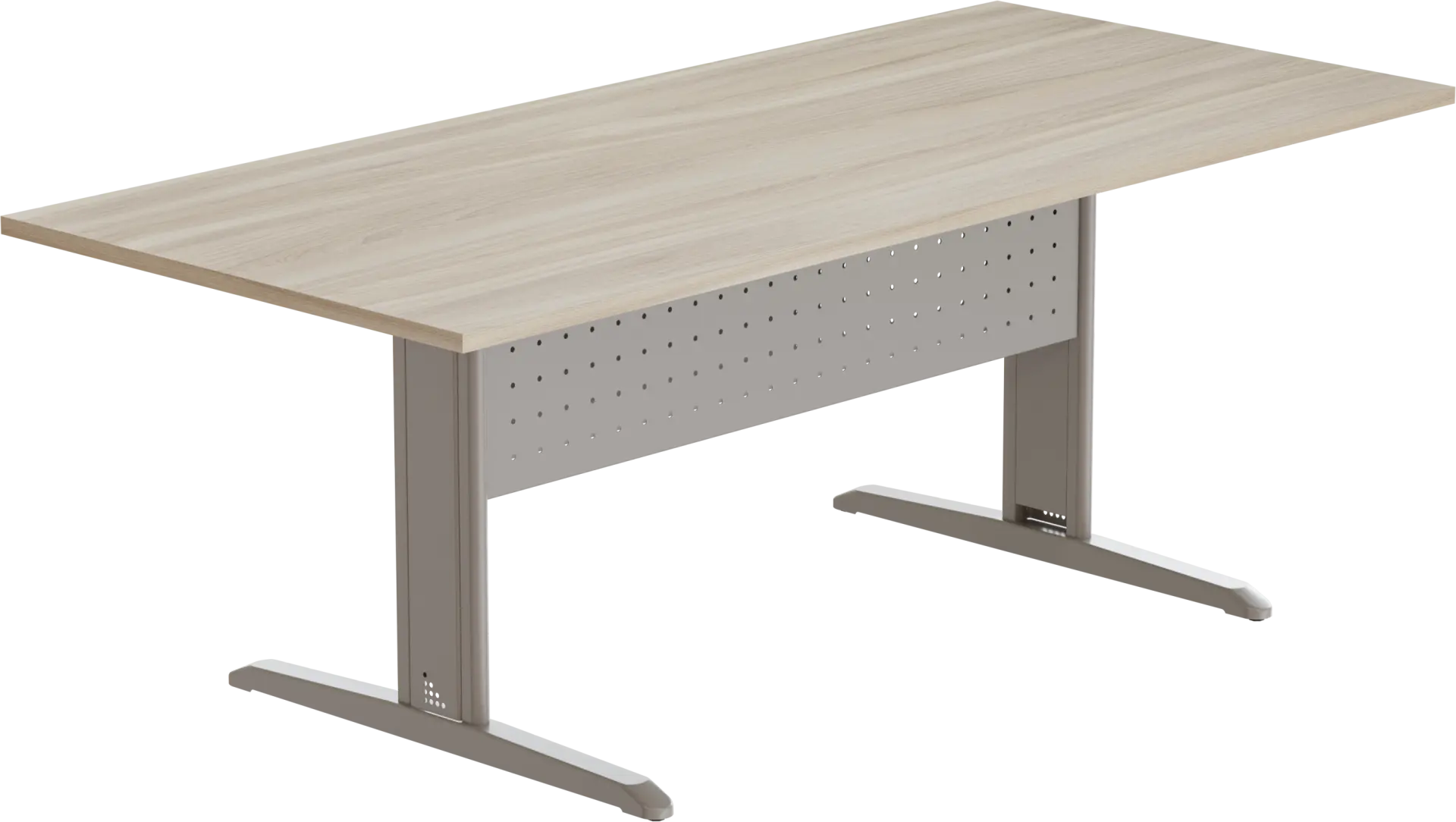 Mesa Reunião Retangular - Frontal de Aço 180 x 90 cm - Romanzza Plus Marzo Vitorino
