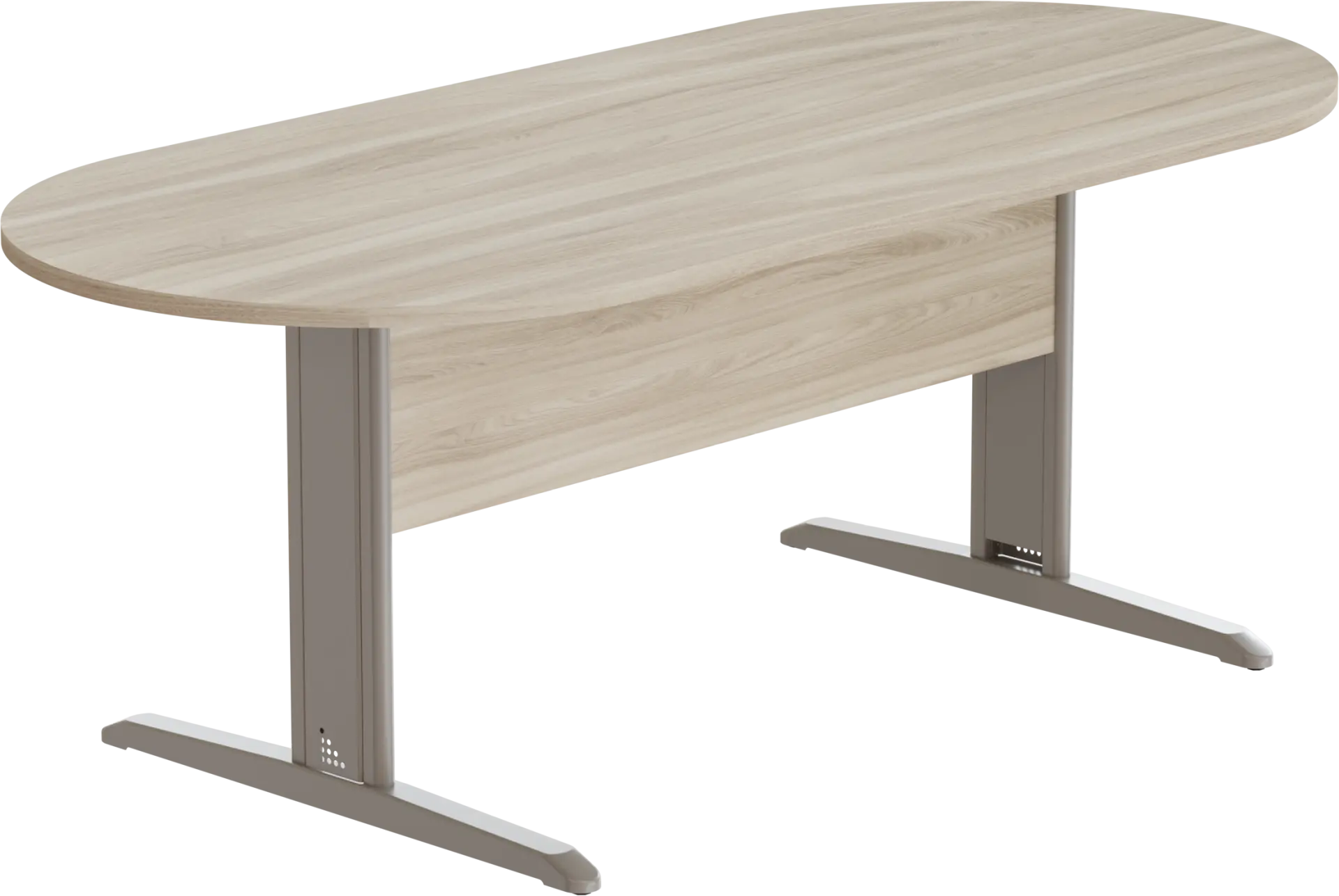 Mesa Reunião Oval - Frontal BP 160 x 90 cm - Romanzza Plus Marzo Vitorino