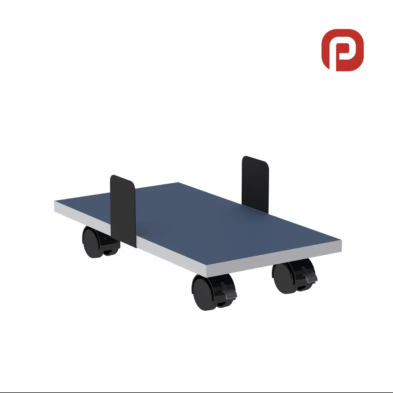 Suporte para CPU com Deslizamento para Mesa — Maxxi Pandin