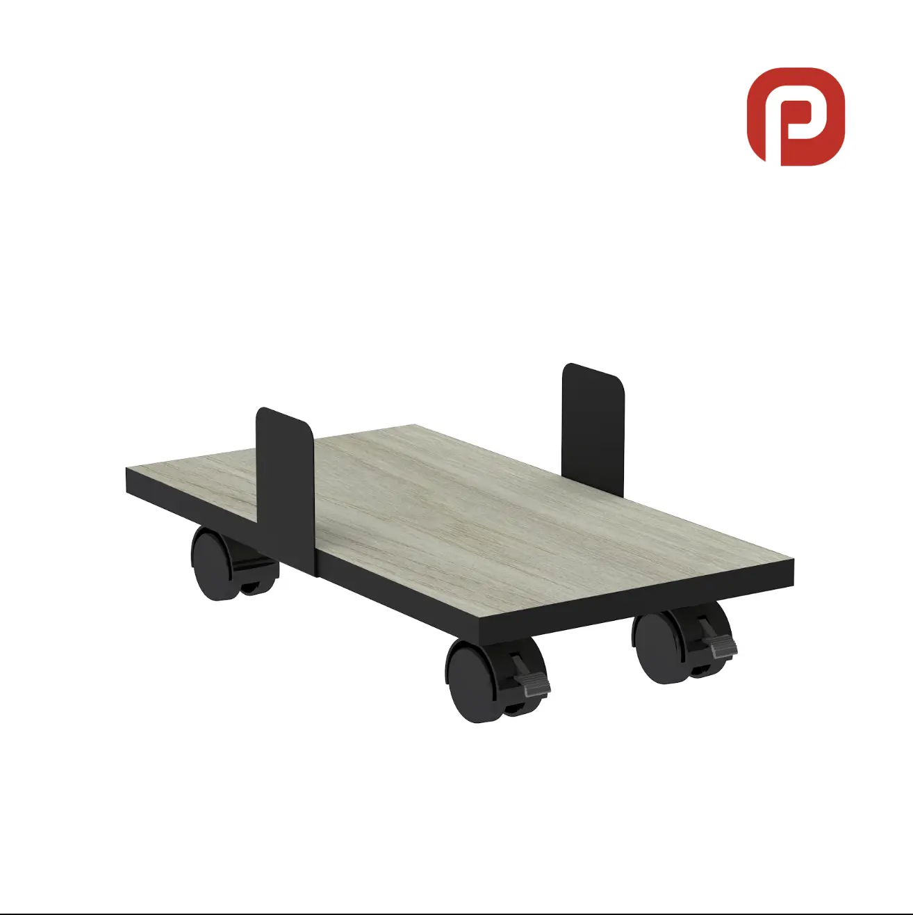 Suporte para CPU com Deslizamento para Mesa — Maxxi Pandin