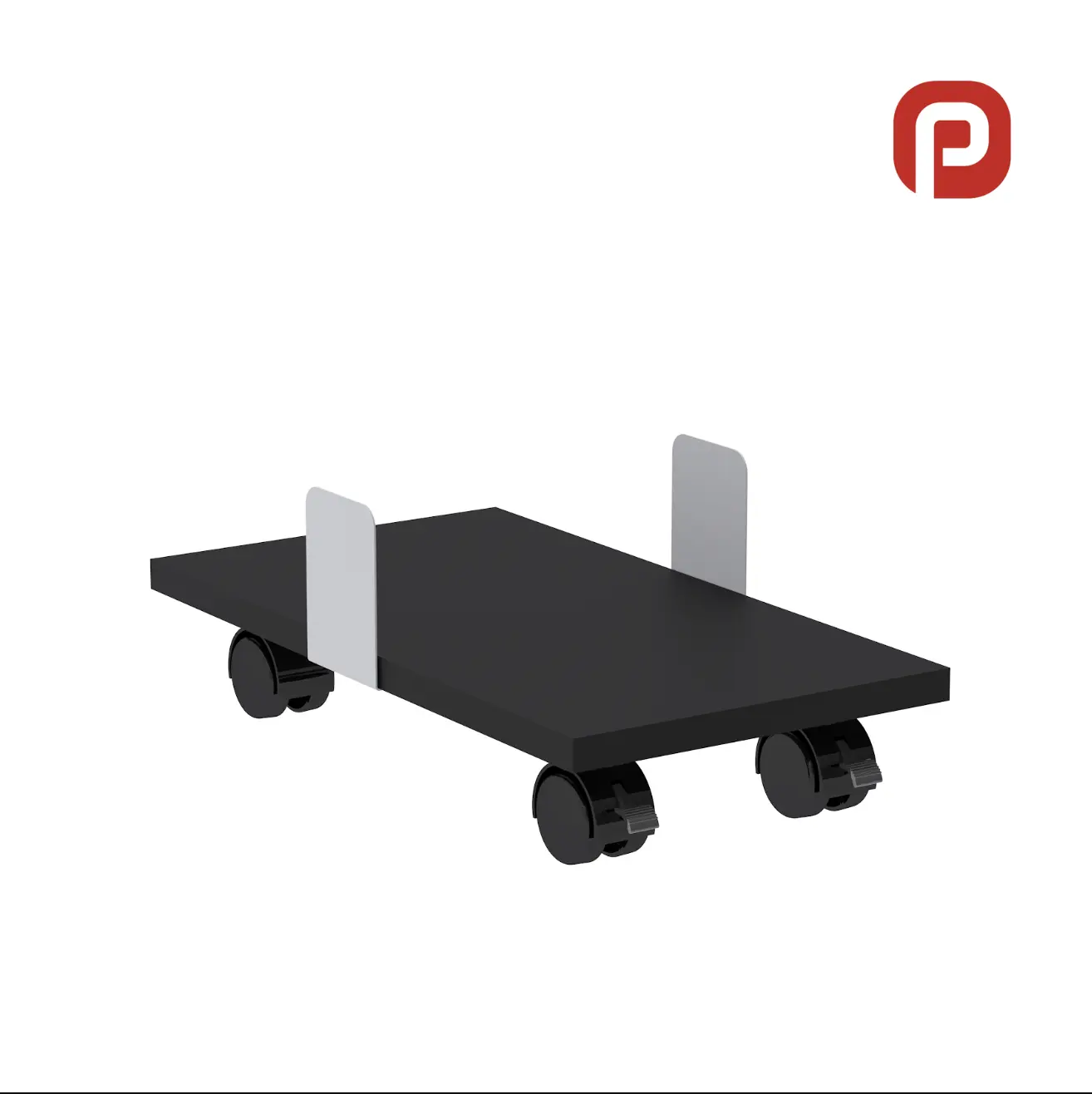 Suporte para CPU com Deslizamento para Mesa — Maxxi Pandin