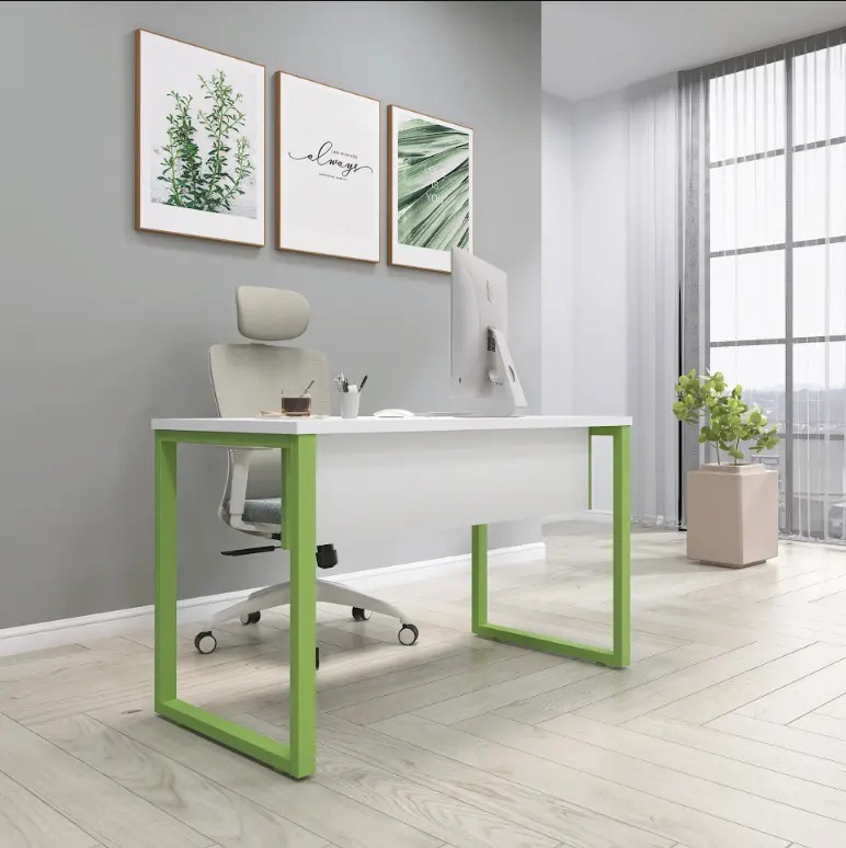 Mesa de Escritório Diretoria 150 x 70 cm Pé de Aço - P25 TUB Pandin