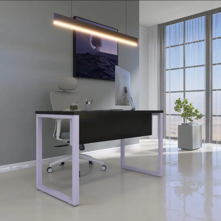 Mesa de Escritório Diretoria 170 x 70 cm Pé de Aço - P25 TUB Pandin