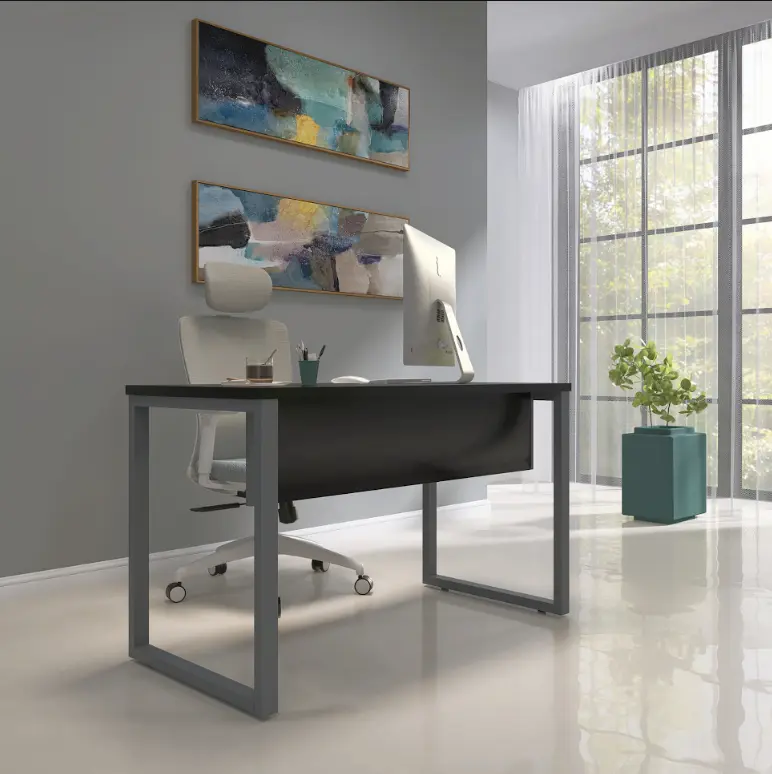 Mesa de Escritório Diretoria 170 x 70 cm Pé de Aço - P25 TUB Pandin
