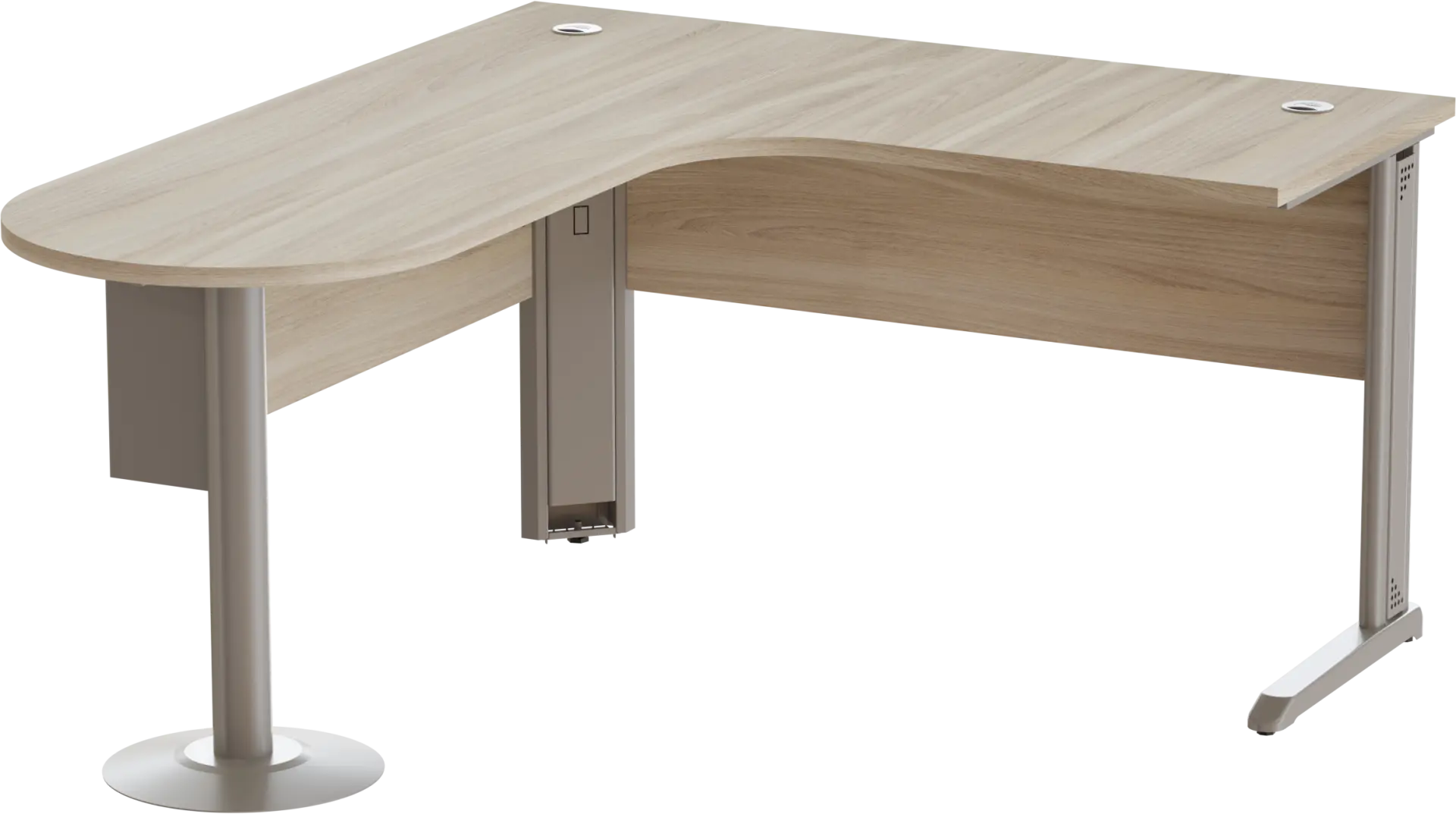 Mesa Delta Peninsular Esquerda 160 x 180 cm - Romanzza Plus Marzo Vitorino