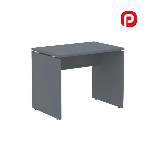 Mesa de Escritório Auxiliar 90 cm Pé Painel - P25 PP Pandin