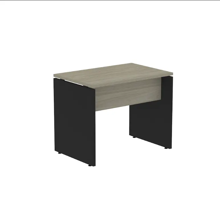 Mesa de Escritório Auxiliar 90 cm Pé Painel - P25 PP Pandin