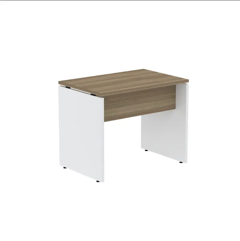 Mesa de Escritório Auxiliar 90 cm Pé Painel - P25 PP Pandin