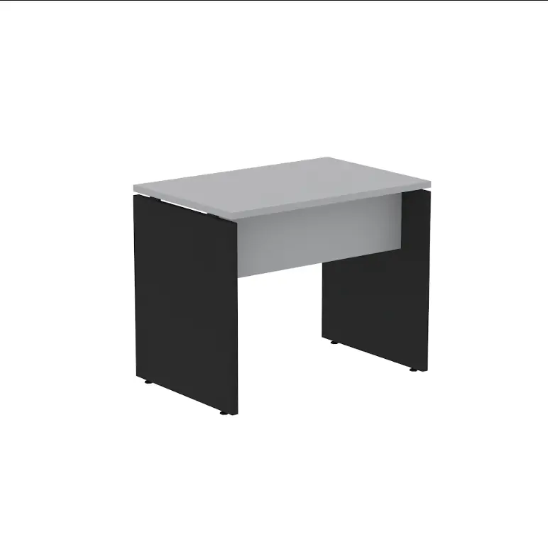 Mesa de Escritório Auxiliar 90 cm Pé Painel - P25 PP Pandin