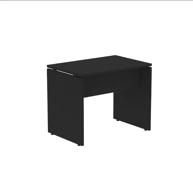 Mesa de Escritório Auxiliar 90 cm Pé Painel - P25 PP Pandin
