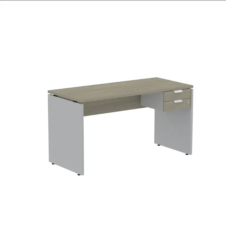 Mesa de Escritório Diretoria 150 x 70 cm Pé Painel - P25 PP Pandin