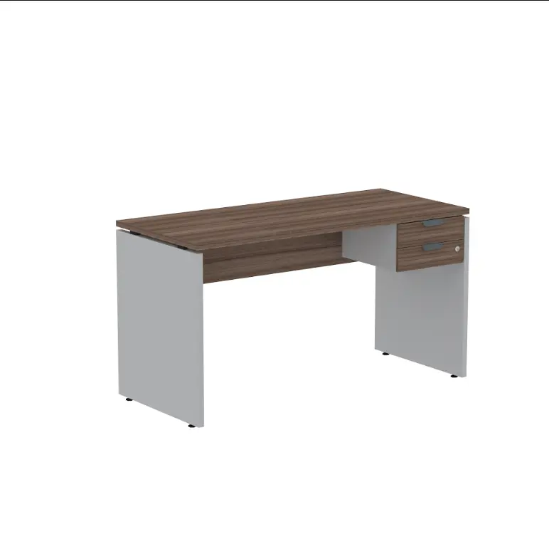 Mesa de Escritório Diretoria 150 x 70 cm Pé Painel - P25 PP Pandin