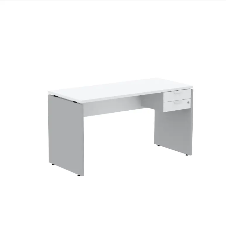 Mesa de Escritório Diretoria 150 x 70 cm Pé Painel - P25 PP Pandin