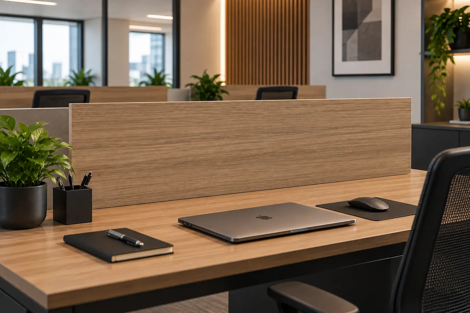 Painel Divisor para Mesa 1,50 m - P25 Pandin