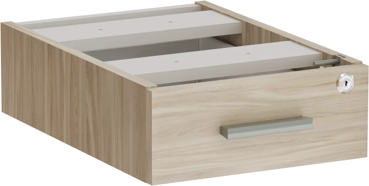 Gaveteiro Fixo 1 Gaveta - Corpo BP 30 x 42,4 cm - Romanzza Plus Marzo Vitorino