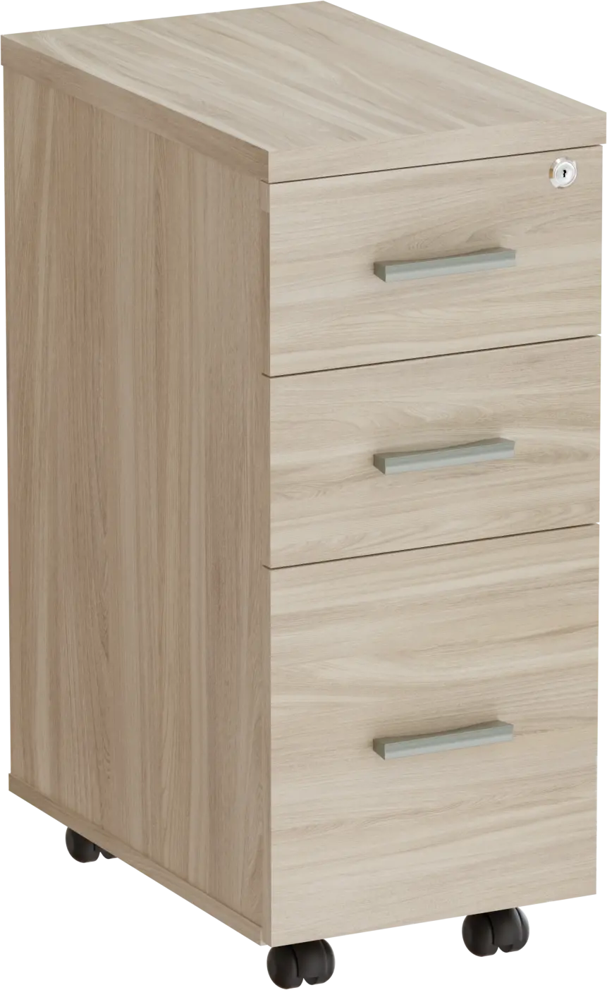 Gaveteiro Volante 2 Gavetas + Pasta 30 x 48,5 cm - Romanzza Plus Marzo Vitorino