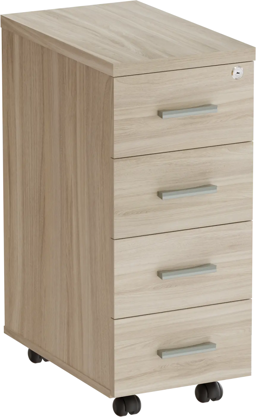 Gaveteiro Volante 4 Gavetas 40 x 48,5 cm - Romanzza Plus Marzo Vitorino