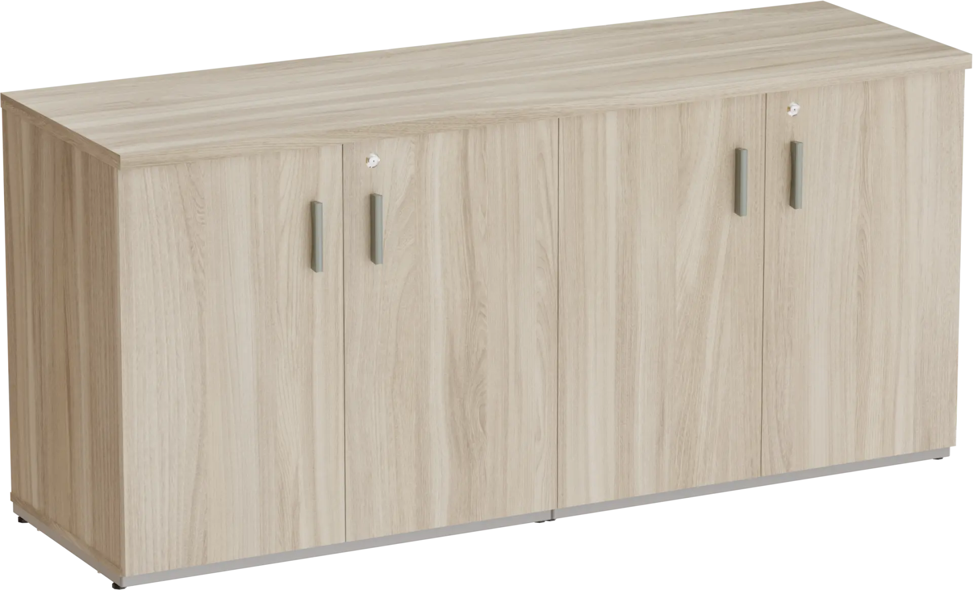Armário Baixo Duplo Fechado 160 x 49,7 cm - Romanzza Plus Marzo Vitorino