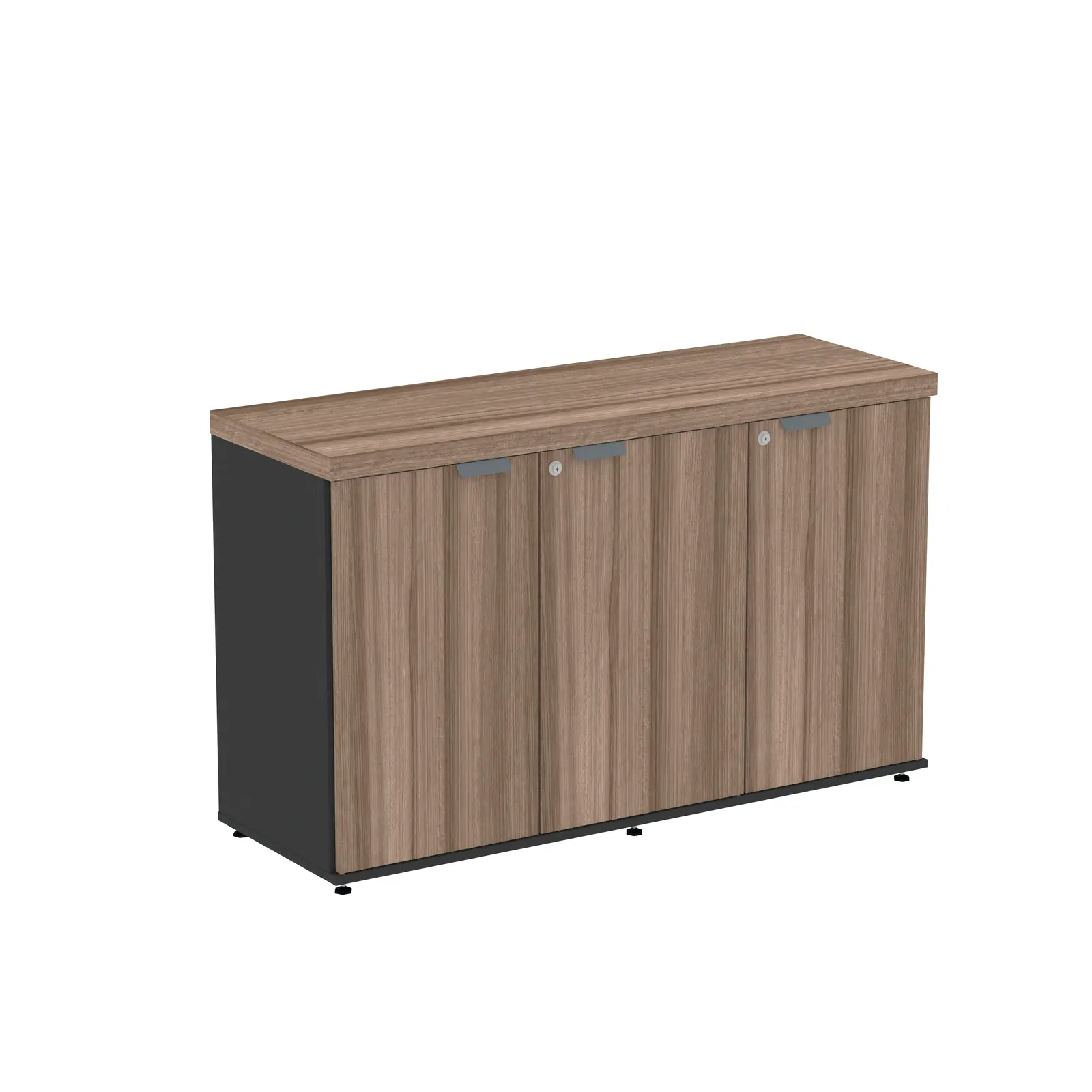 Credenza para Escritório 3 Portas 1,21 m - PE40 Pandin