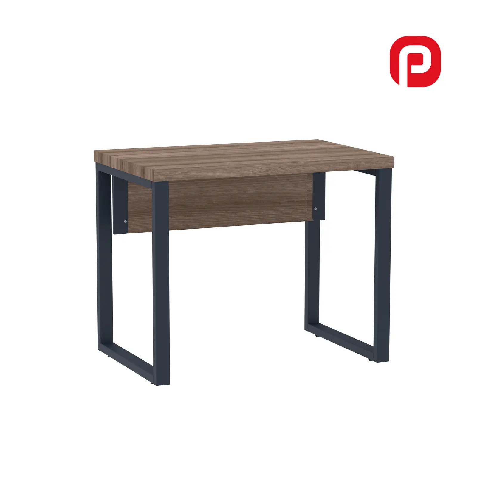 Mesa de Escritório Reta 90 cm Pé de Aço - PE40 TUB Pandin