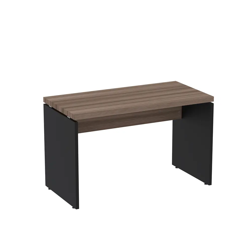 Mesa de Escritório Reta 1,34 m Pé Painel - PE40 Pandin
