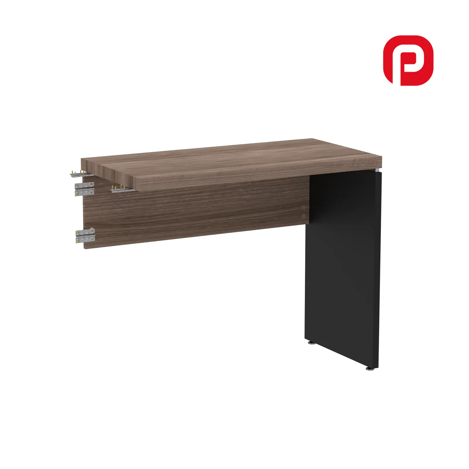 Mesa Complemento 90 cm Pé Painel - PE40 Pandin