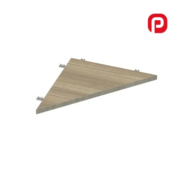 Conexão Triangular 90° para Mesa - PE40 Pandin