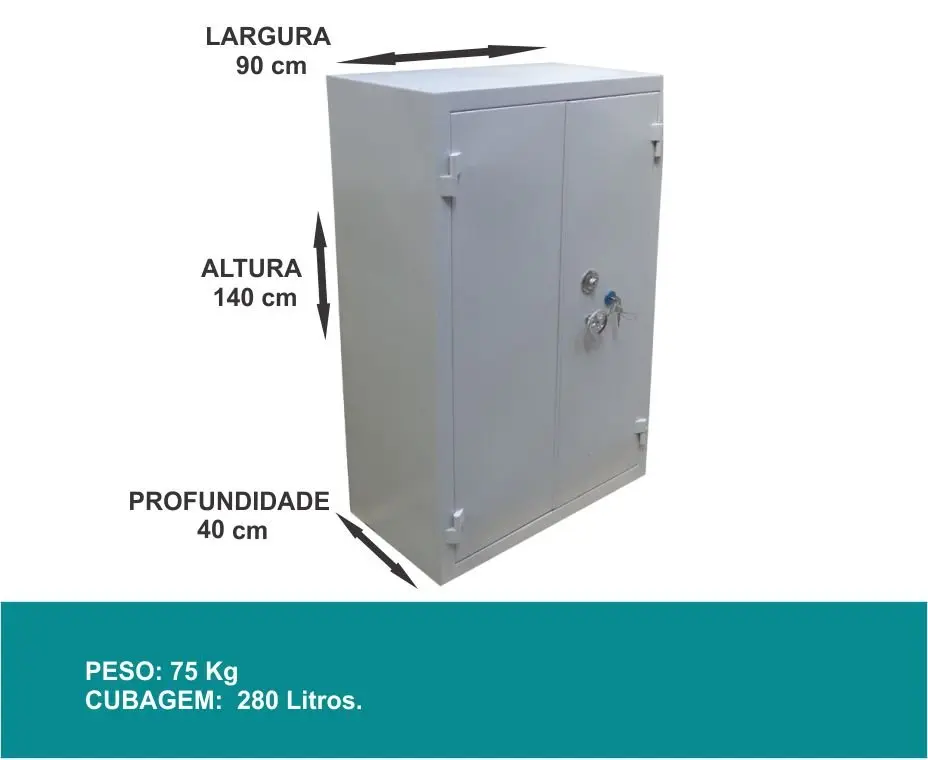 Detalhe da fechadura digital do armário cofre para armas Fortsafe