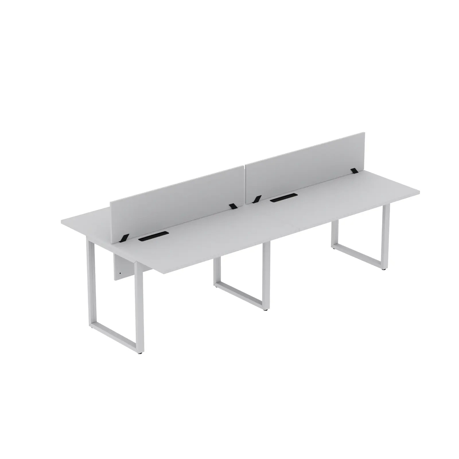 Plataforma de Trabalho Dupla Pé Tubular 4 Lugares 2,40 m