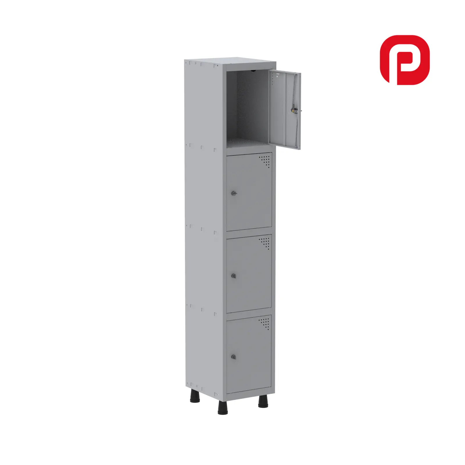 Roupeiro de Aço GRF 501/4 DI - Linha de Aço Pandin